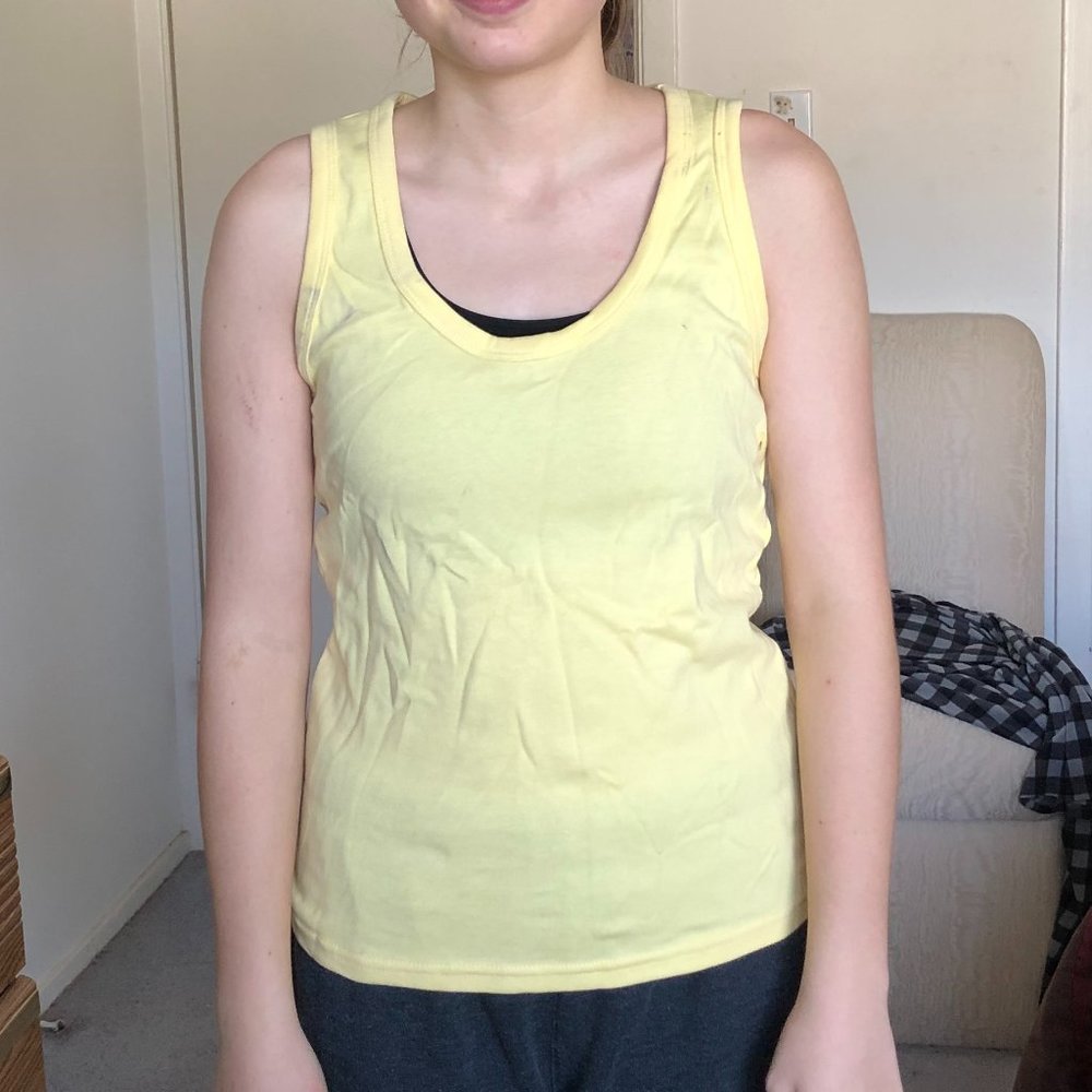 Yellow tank top, never worn